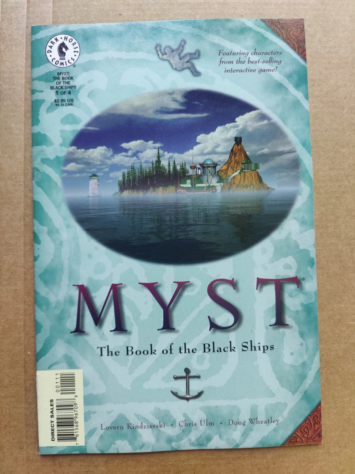 Myst Book Of Black Ships #1 di 4 Dark Horse Comics 1993 ottime condizioni (2)