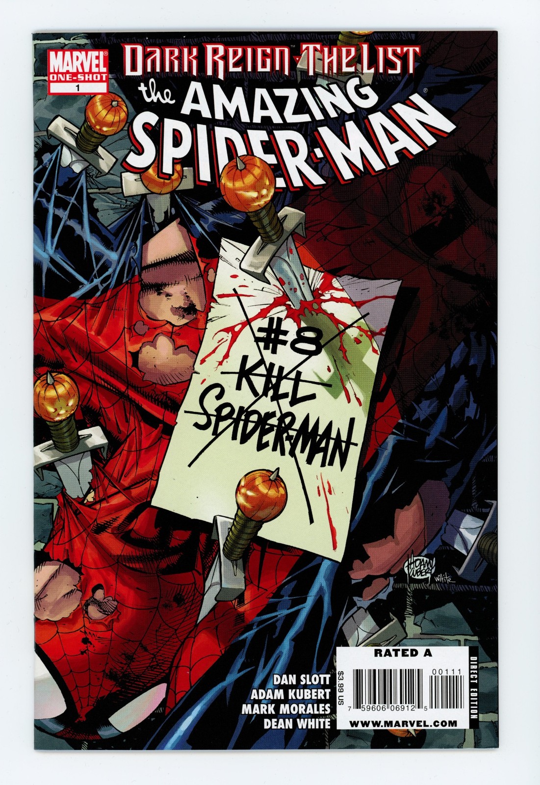 Dark Reign: The List: Amazing Spider-Man #1 quasi nuovo + 2009 One-Shot Marvel Comics