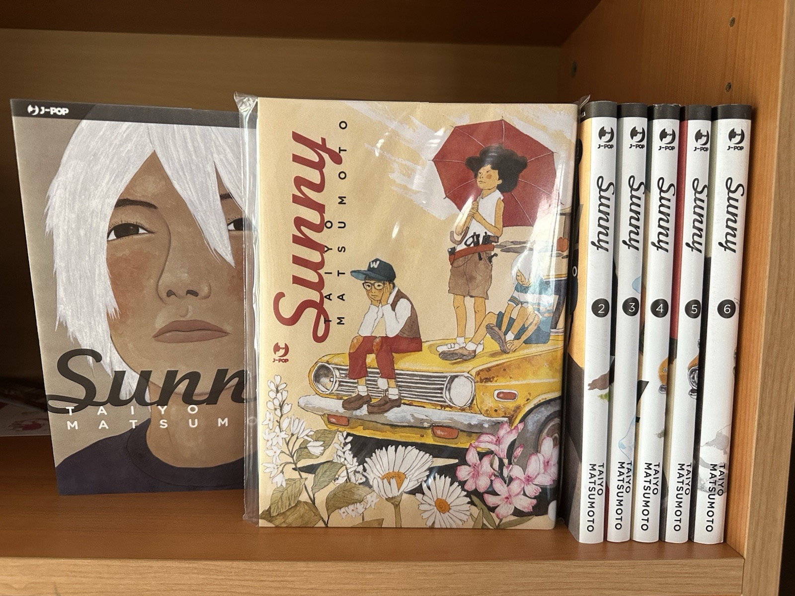 Sunny Serie Completa 1-6 con Variant Mangaverse Taiyo Matsumoto