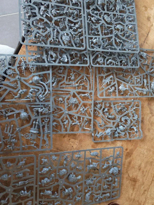 Moitié skaven de la boite skaventide
