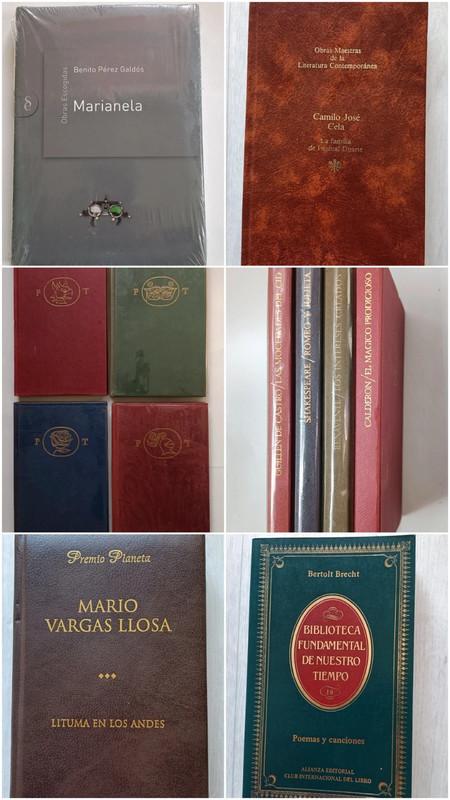 Lote 8 Libros Literatura clásica
