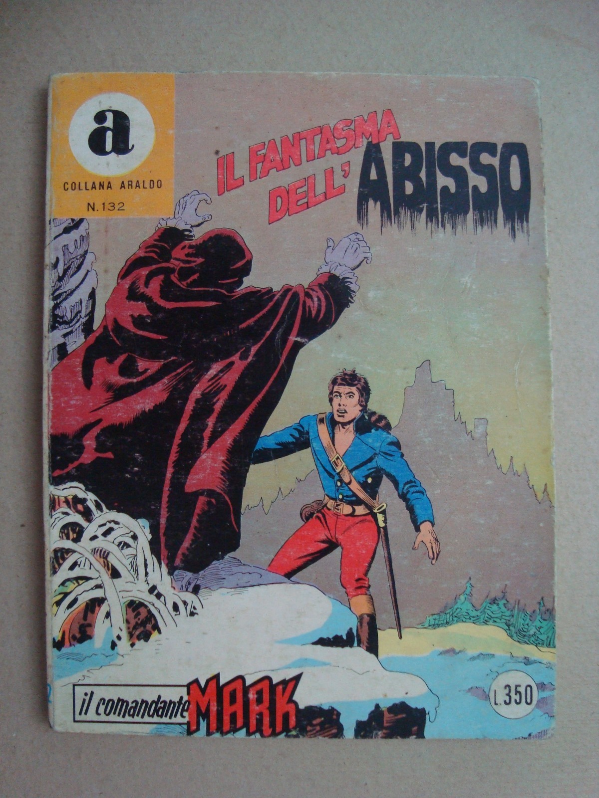 collana araldo comandante mark n° 132 ed.araldo 1977
