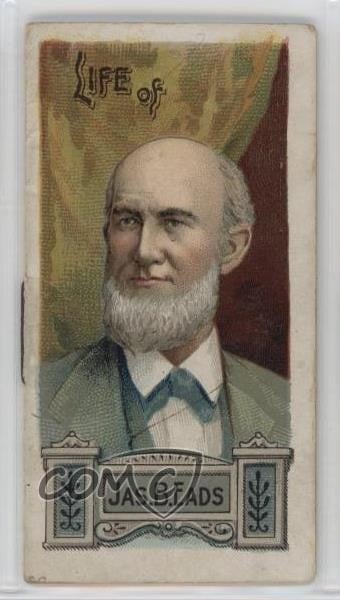 1888 Tabacco N79 James Buchanan Eads 3p9