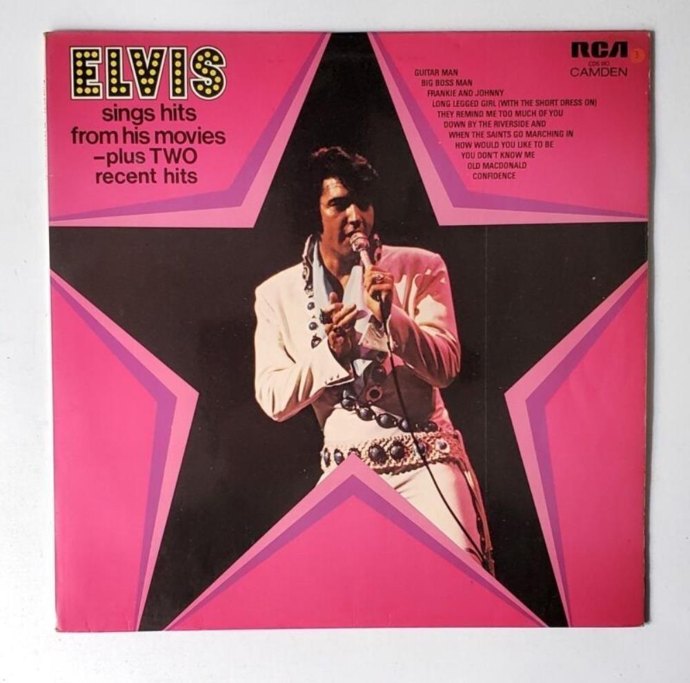 Elvis - Elvis Sings Hits From His Movies Vinyl (1972) Fast and FREE P&P