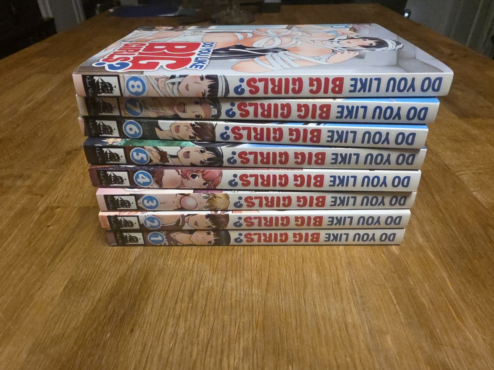 Manga Seven Seas Ti piacciono le ragazze grandi?  Vol. 1 - 8 inglese