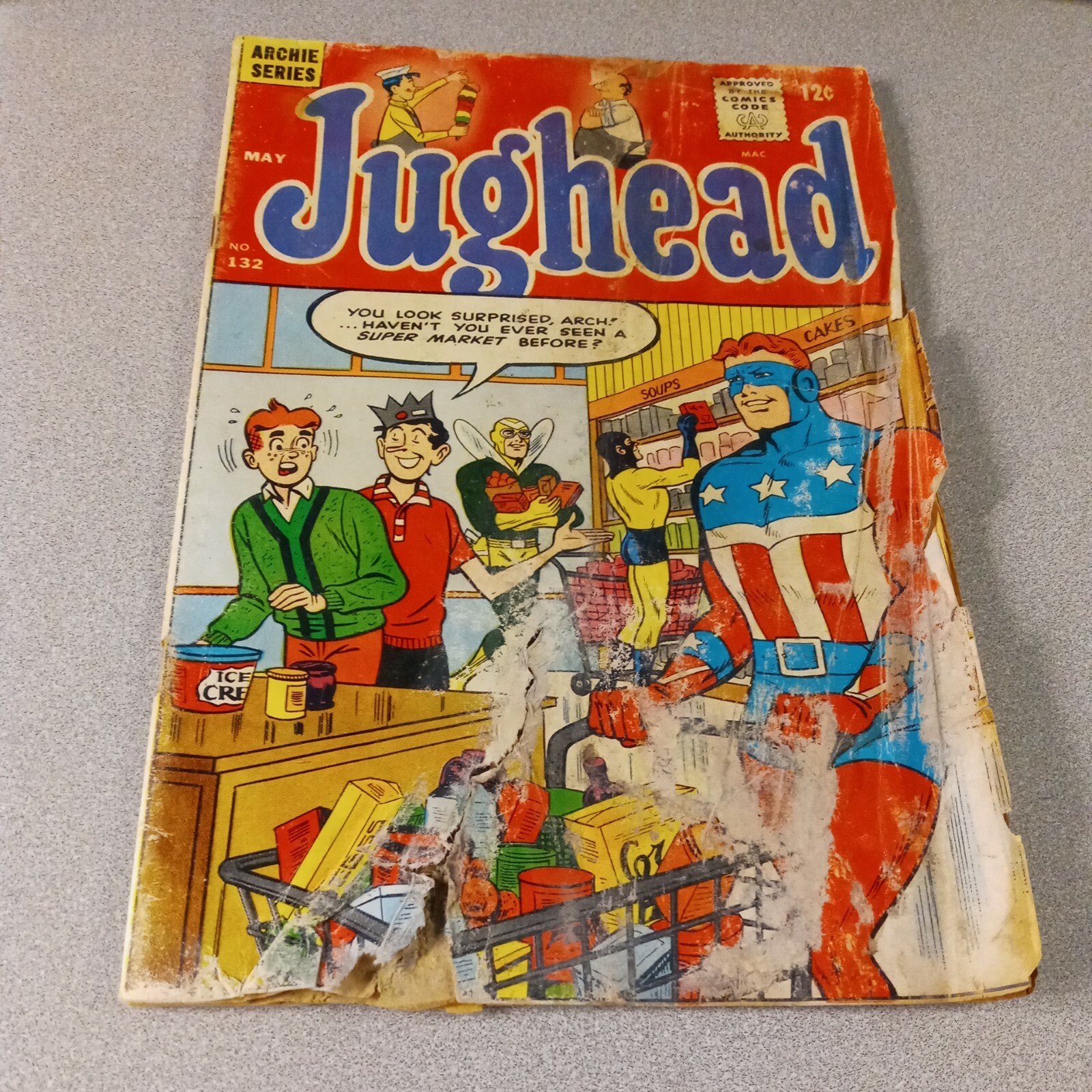 Jughead #132 Archies Palty e Veronica comc Black Hood Fly MLJ heroes cvr