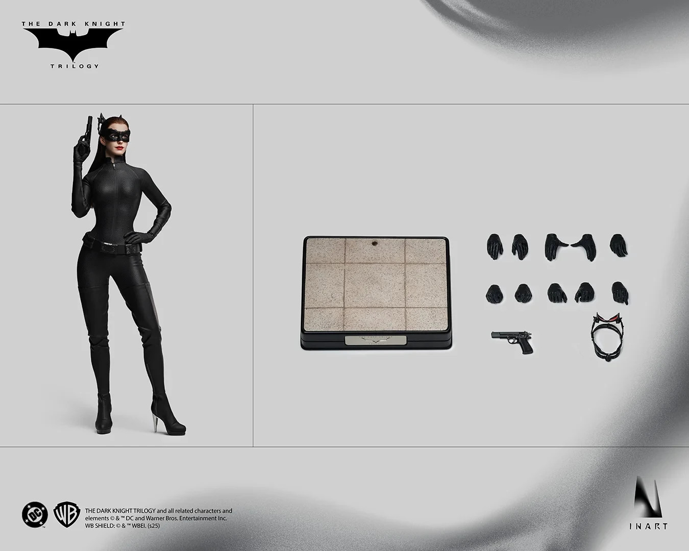 Queen Studios InArt Scala 1/6 A029 Batman Il Cavaliere Oscuro Risorge - Catwoman Nuovo