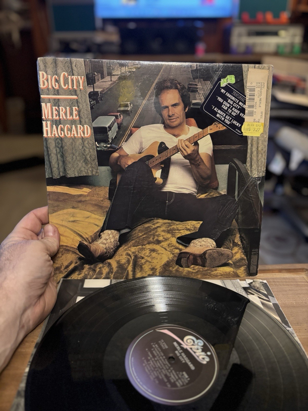 Merle Haggard Big City Still In Shrink Nice Vinyl ￼