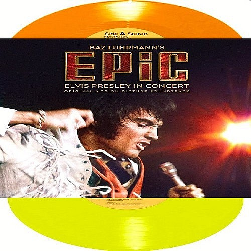 King ELVIS Presley in Concert "EPiC" JUST PLAY THE HELL OUTTA IT! 2LP LAST COPY!
