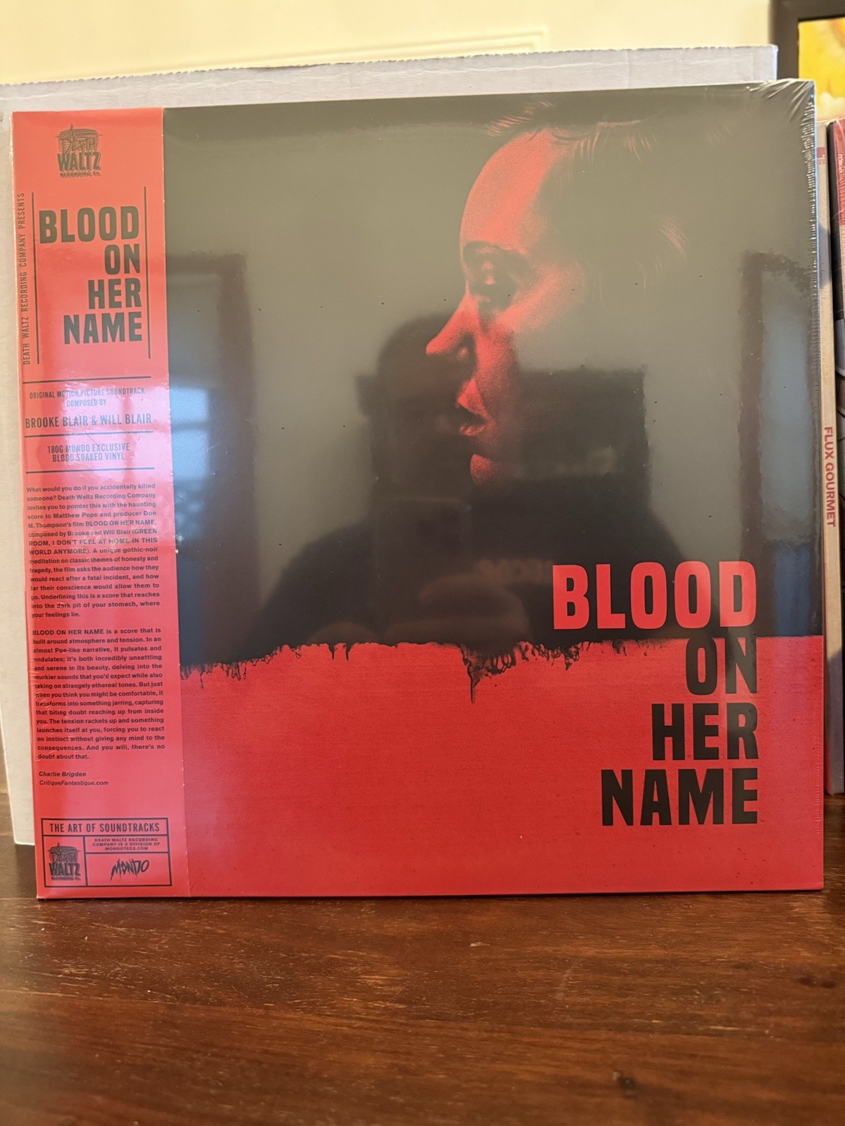 Blood On Her Name Soundtrack Exclusive Blood Soaked Vinyl LP NEW Sealed. Look