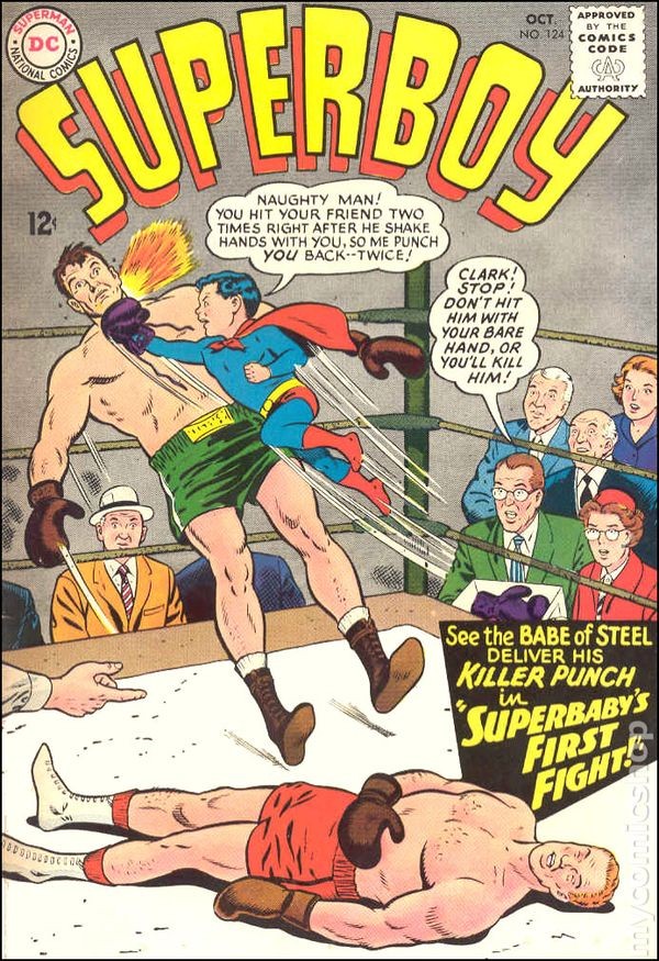 Superboy #124 VG 1965 basso grado