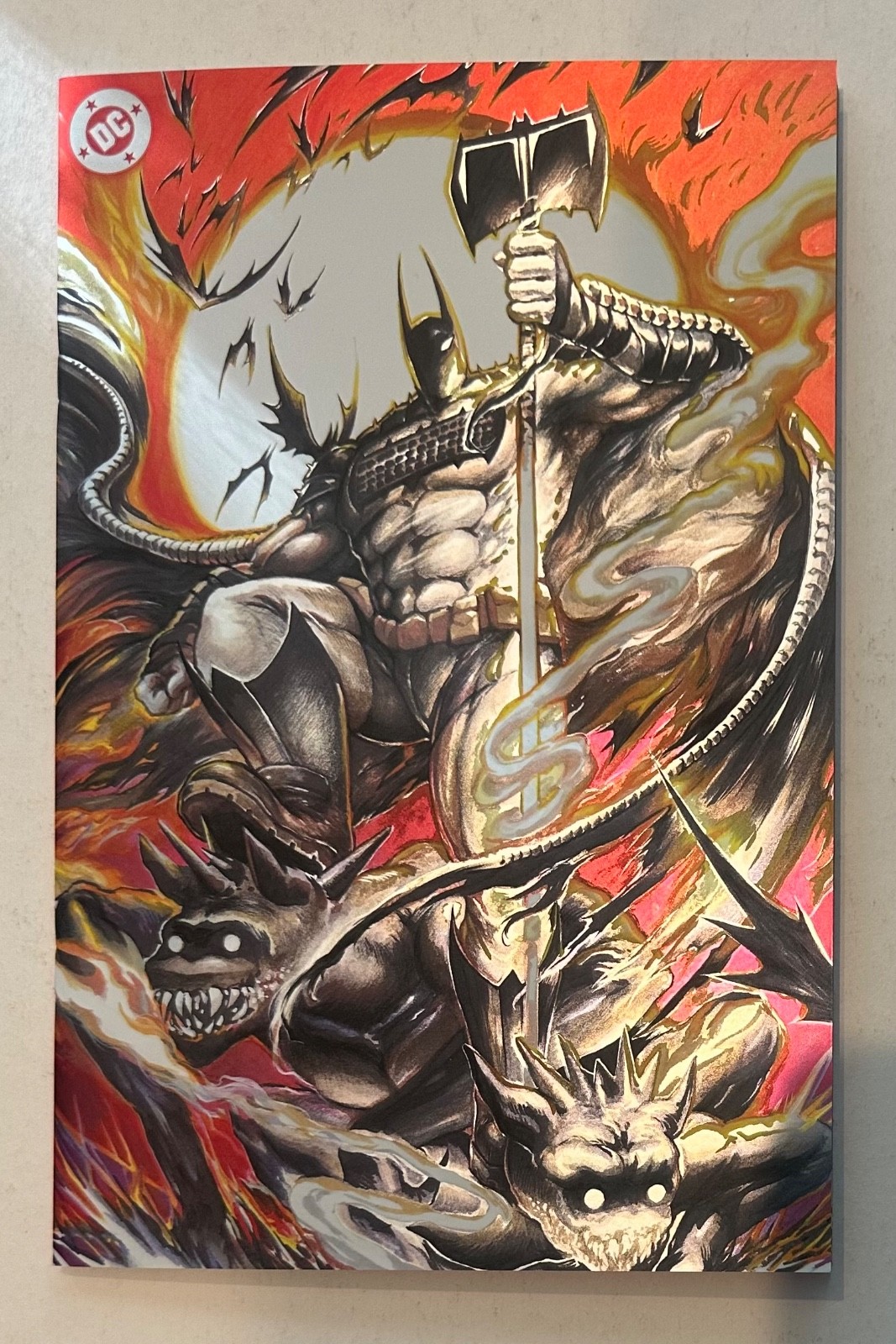 (2026) ABSOLUTE BATMAN #1 Copertina variante messicana Panini RACHTA LIN FOIL! Ltd 100