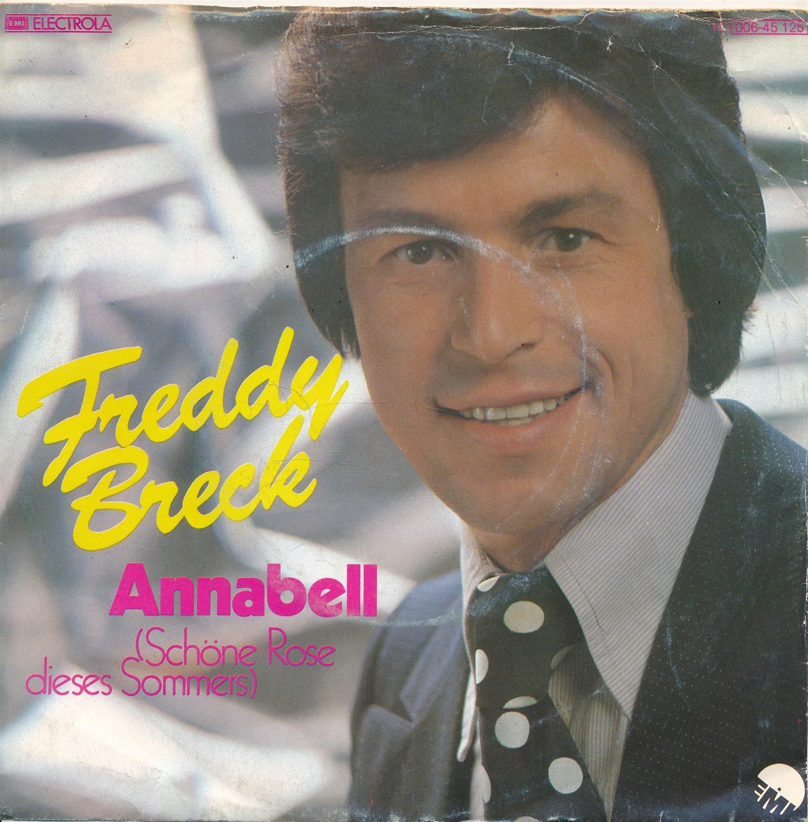 Annabell - Freddy Breck - Single 7" Vinyl 185/05