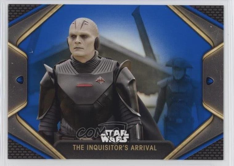 2023 Topps Star Wars Obi-Wan Kenobi Blue L'arrivo dell'inquisitore #5 0wq