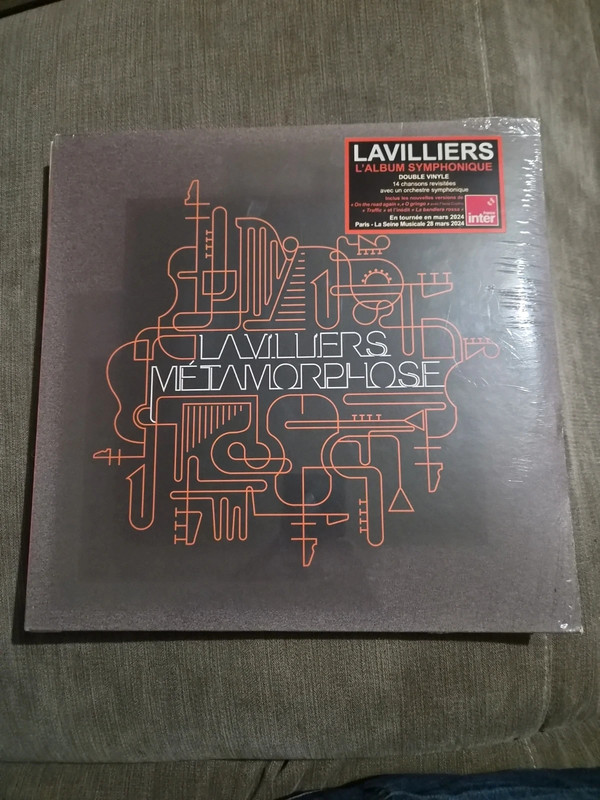 Vinyle 33T Lavilliers metamorphose