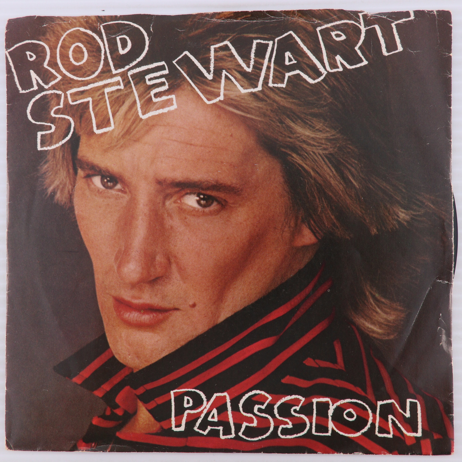 Rod Stewart – Passion / Better Off Dead - 1980 45 rpm 7" Record WBS 49617