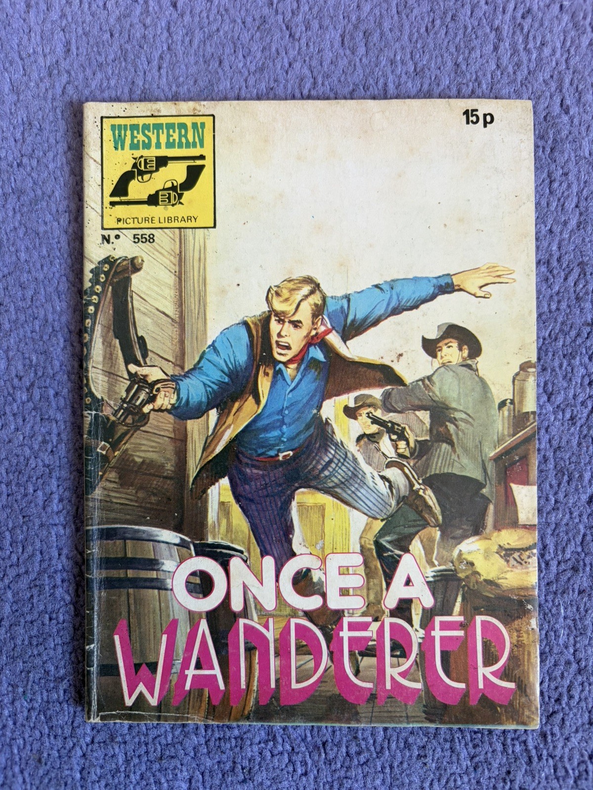 Western Picture Library Comic No. 558 Once a Wanderer
