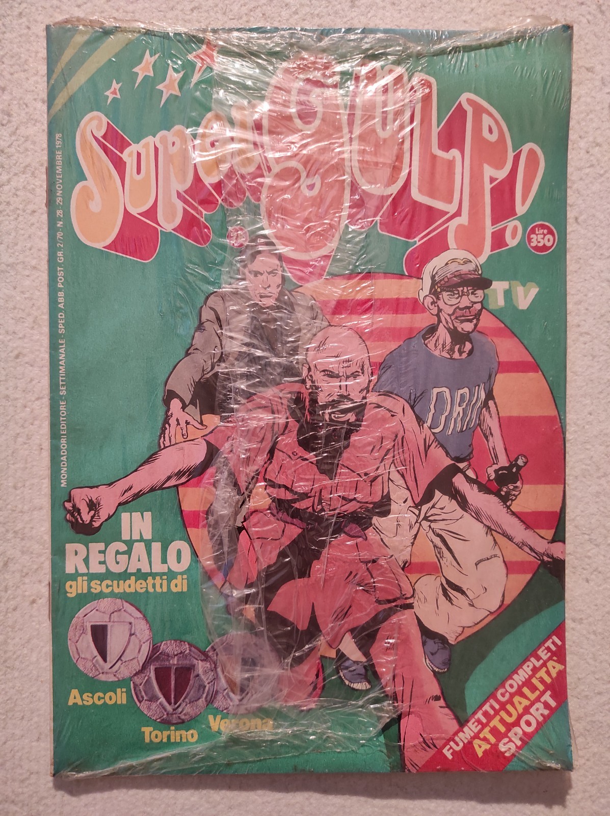 SUPERGULP N. 28 - MONDADORI - BLISTERATO NON GADGET