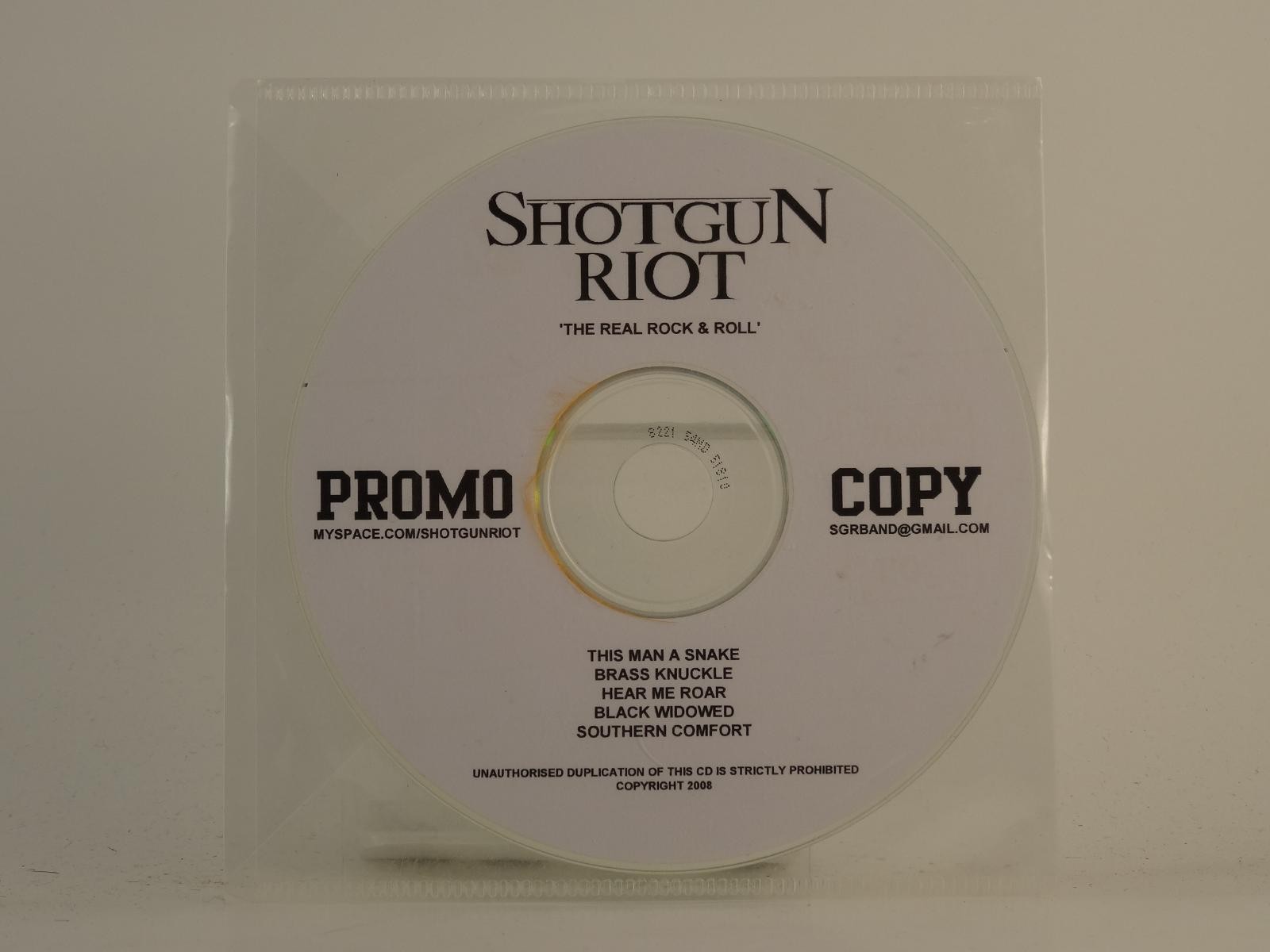 SHOTGUN RIOT THIS MAN A SNAKE (H1) 5 Track Promo CD Single plus Plastic Sleeve 