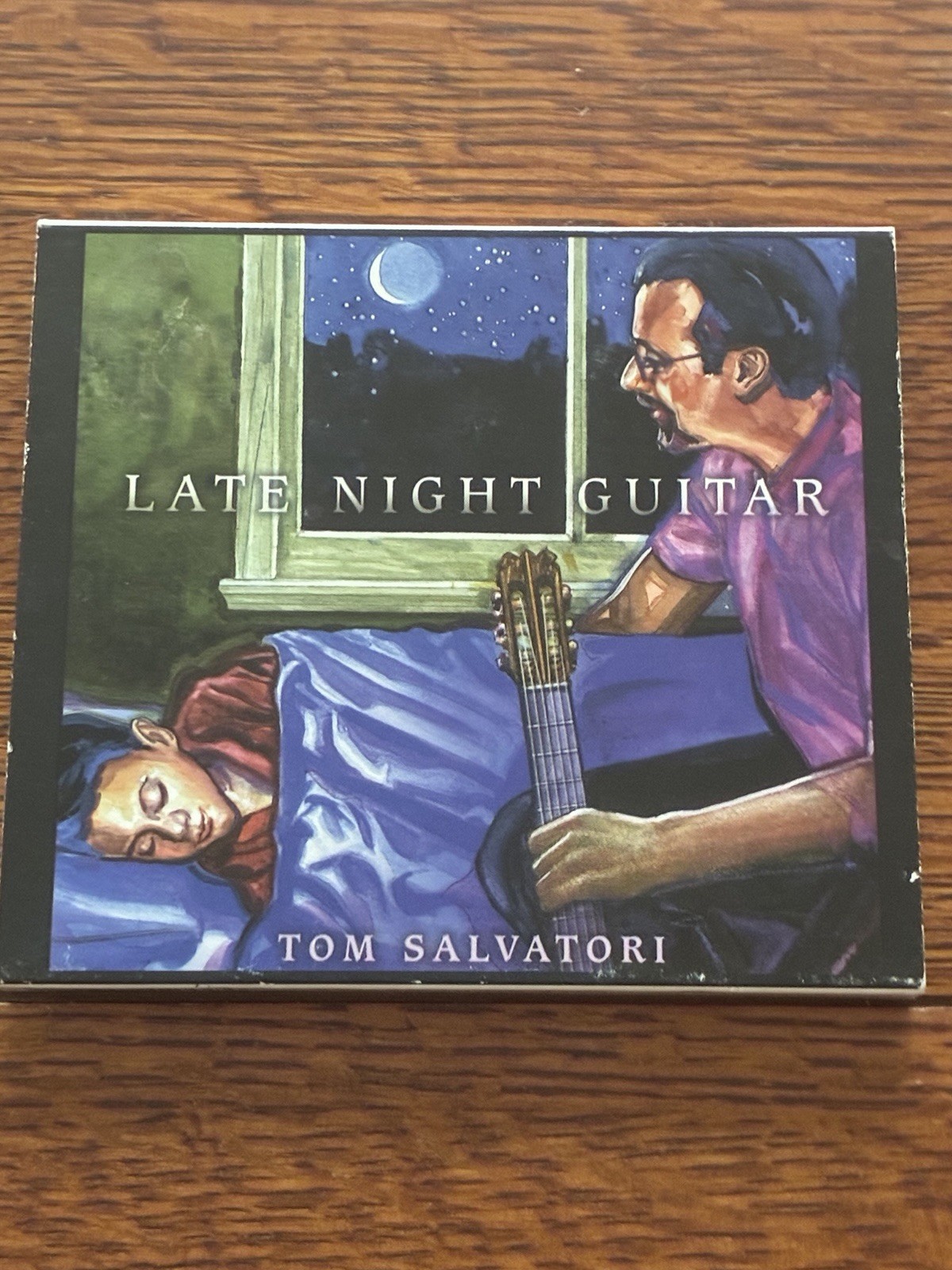 Tom Salvatori CD Late Night Guitar 2001 with slipcase VG+/NM