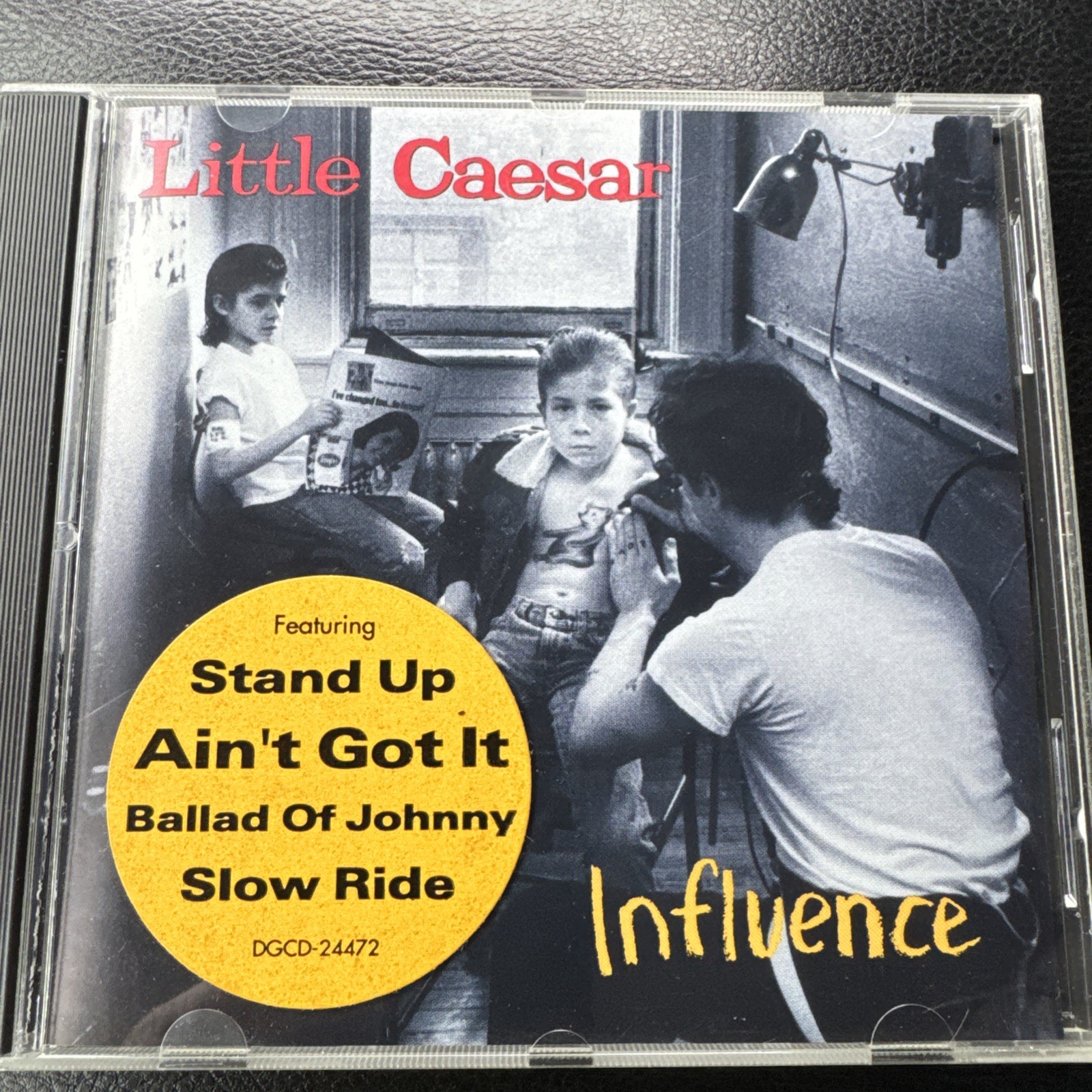 Influence by Little Caesar (Metal) (CD, 1992, DGC) W/Rare Hype Sticker!
