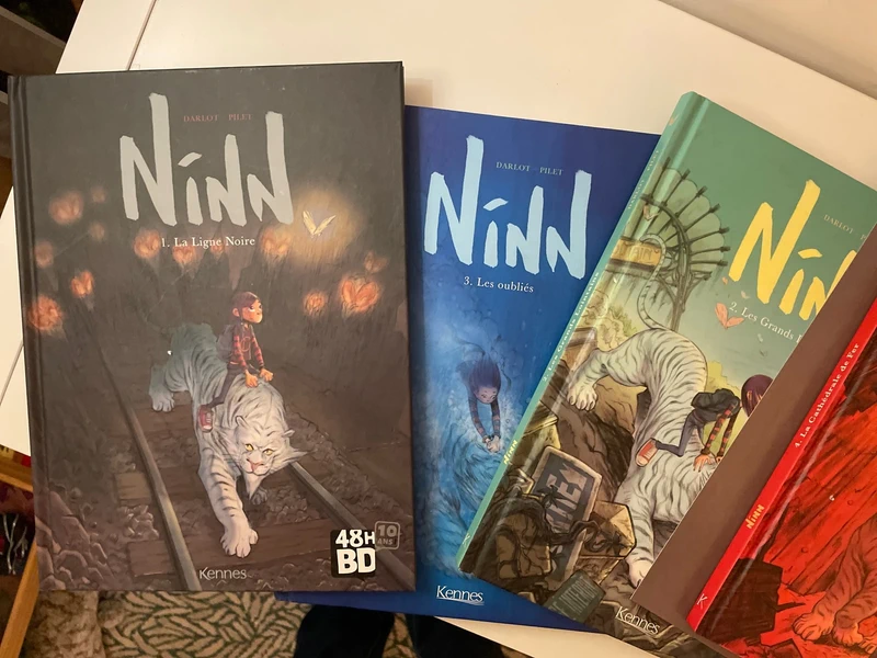 Bd Ninn vol.1 à 4 + 6