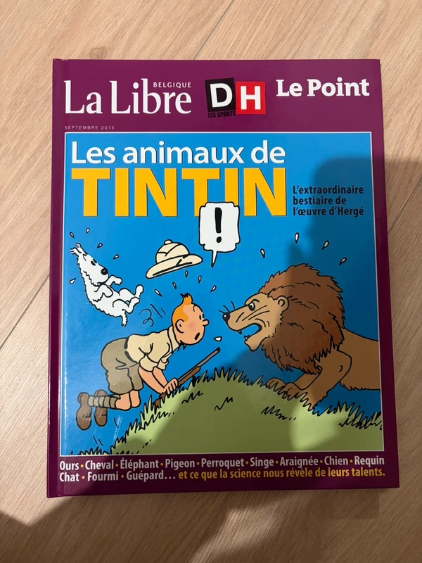 les animaux de Tintin