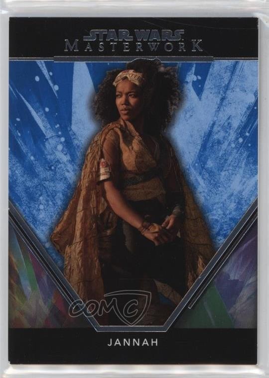 2024 Topps Star Wars Masterwork Blue Jannah #38 1i3m