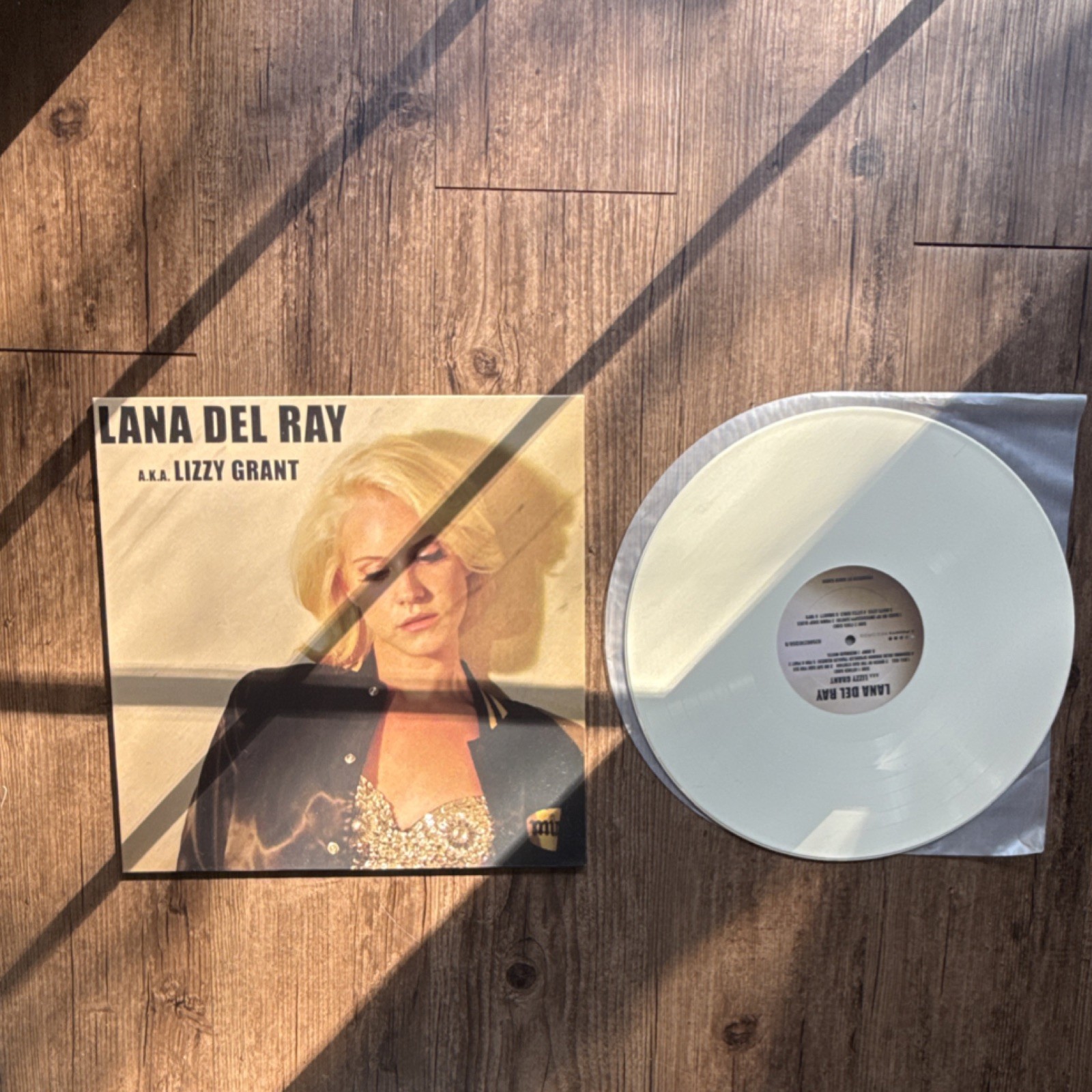 Lana Del Ray AKA Lizzy Grant White Colored Vinyl LP 12" Record