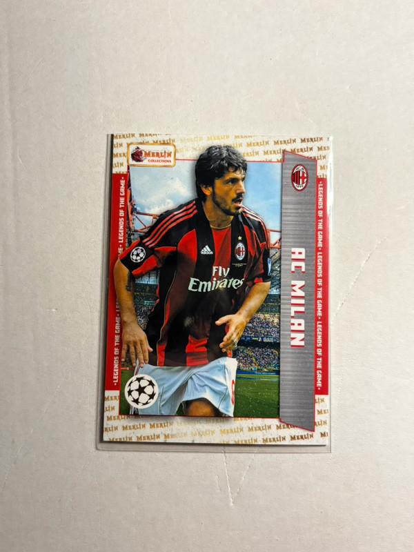 Topps Merlin 97 Heritage 2023/24 Gennaro Gattuso Legends of the Game Insert