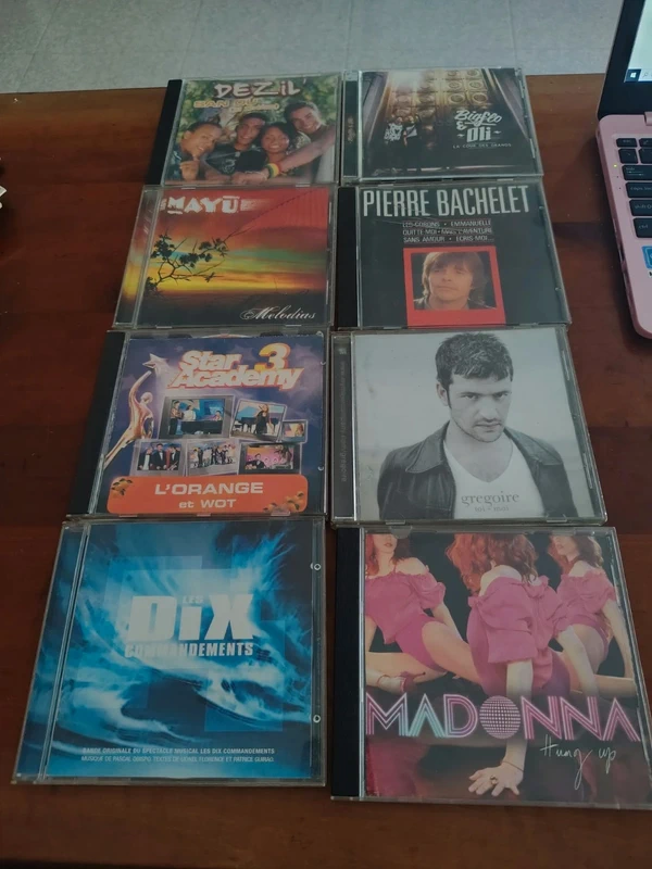 Lot de cd