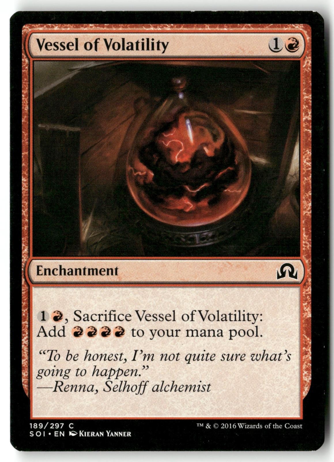 Vaso della Volatilità 189 Ombre su Innistrad Magic: The Gathering LP comune