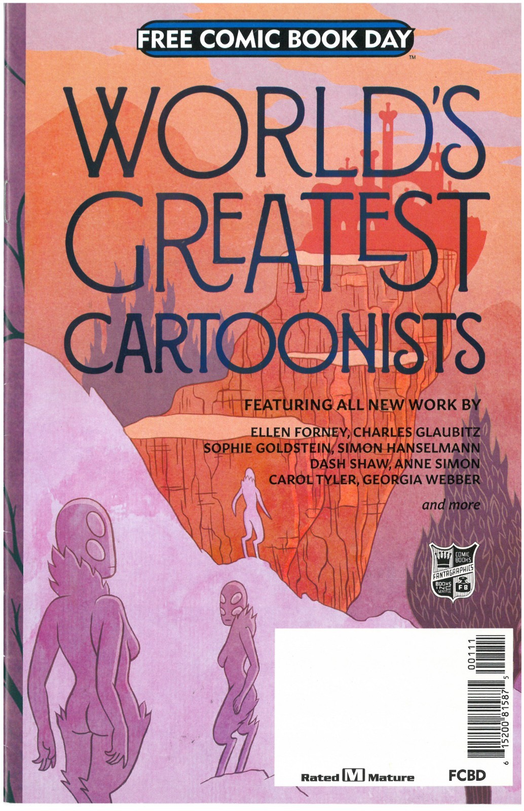 GRANDI FUMETTISTI DEL MONDO FCBD 2018 Giornata del fumetto gratis 