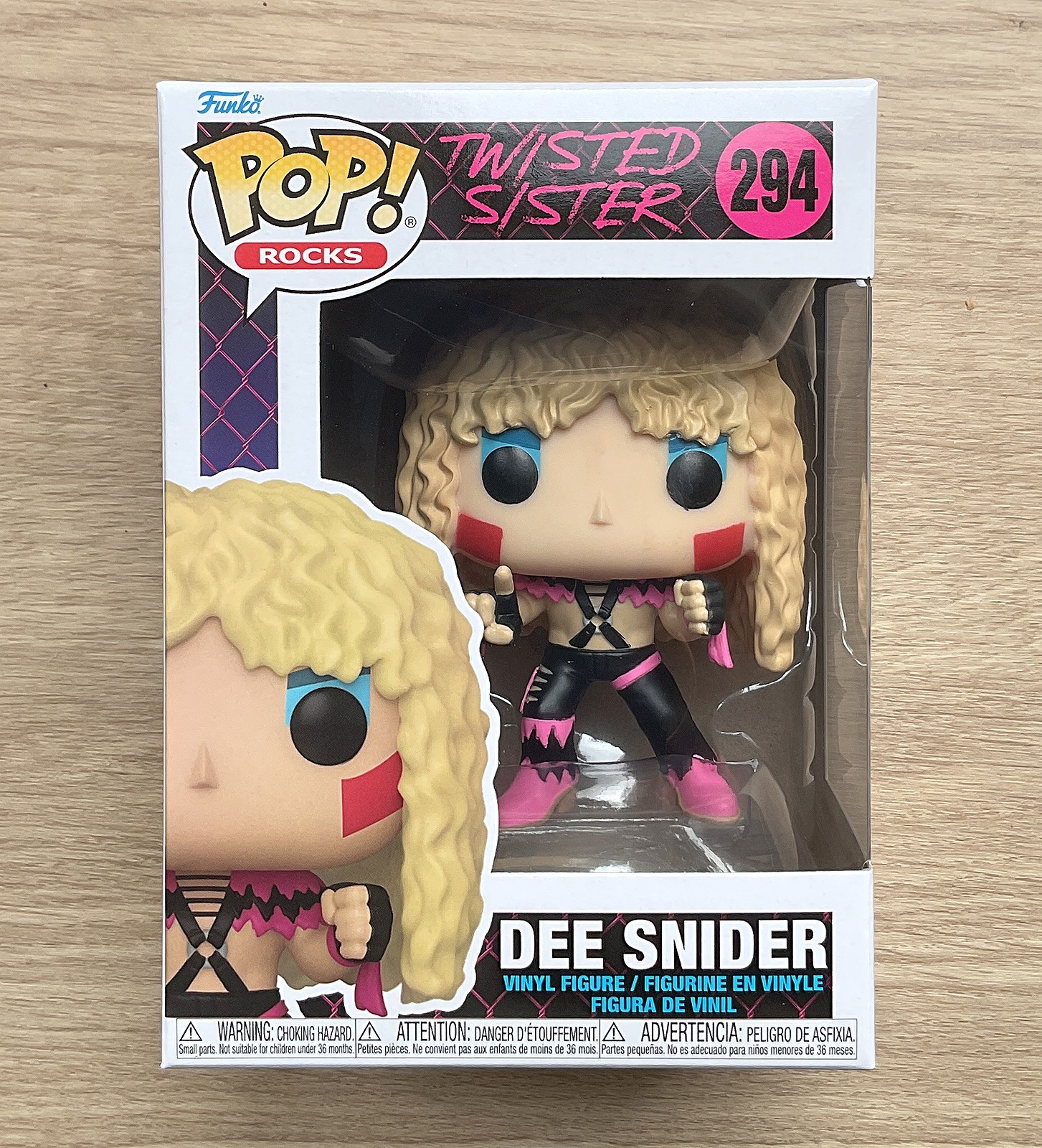 Funko Pop Rocks Twisted Sister Dee Snider #294 + protezione omaggio