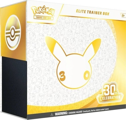 Pokemon Scatola Allenatore Elite Celebrazione 30° Anniversario ETB SIGILLATA SPEDIZIONE IL GIORNO SUCCESSIVO