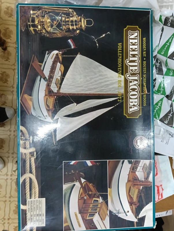 Barco para construir.