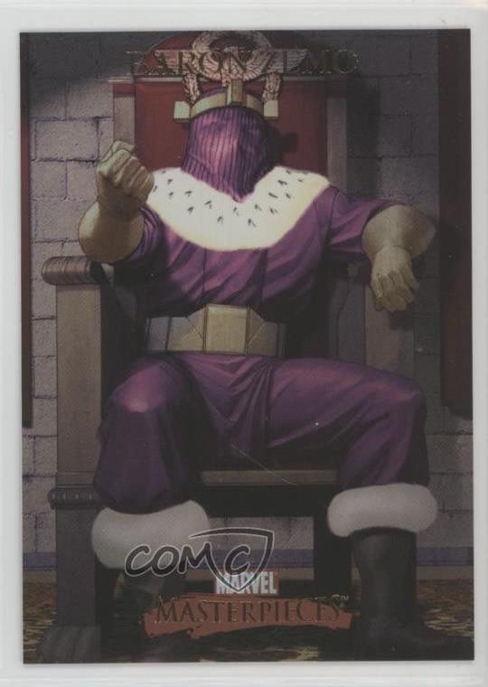 2007 Upper Deck Fleer Marvel Capolavori Fleer Foil Baron Zemo #6 p1l