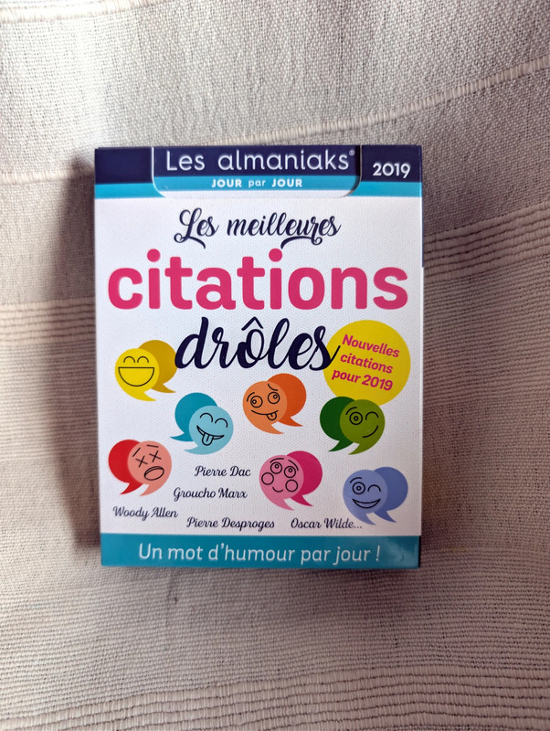 Les meilleures citations drôles - PAS d'envoi par Vinted Go