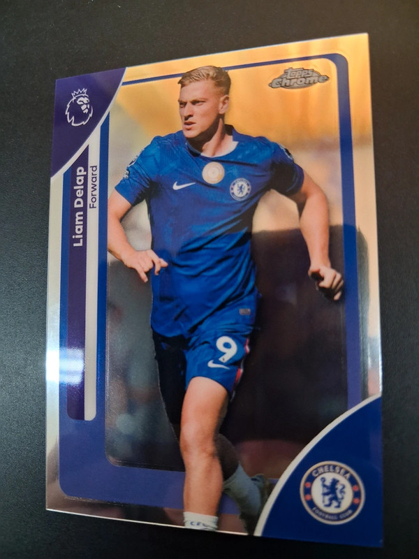 Topps Chrome Premier League Liam Delap