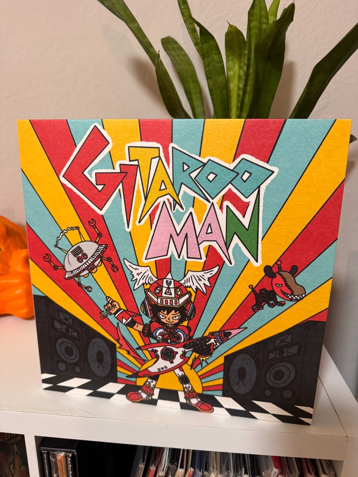 Gitaroo Man OST Vinyl LP PlayStation PS2 VGM Soundtrack Not Moonshake Record 2LP