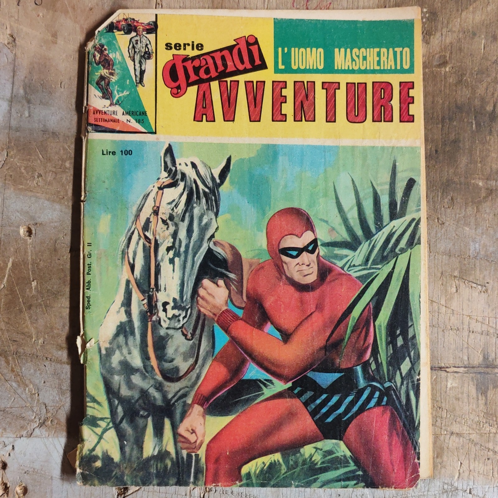 Fratelli Spada Grandi Avventure L'Uomo Mascherato Nella laguna dell'Eden 1970