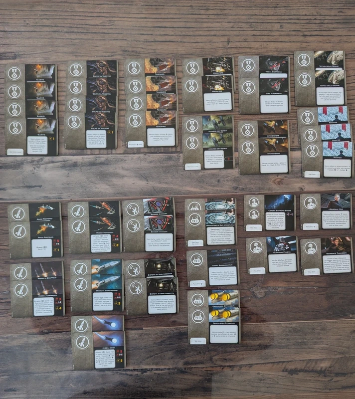X-Wing 2.0 Upgrade Cards in italiano