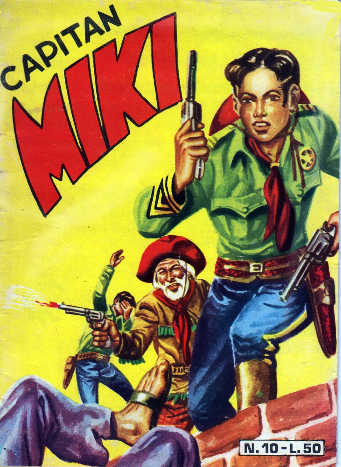 CAPITAN MIKI ALBO D'ORO I SERIE N. 10