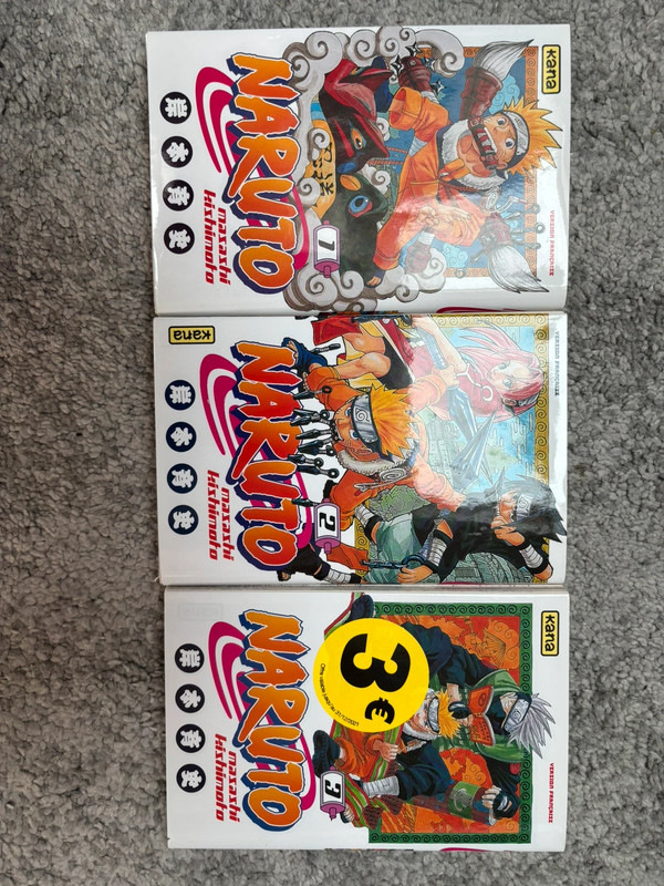 Mangas naruto