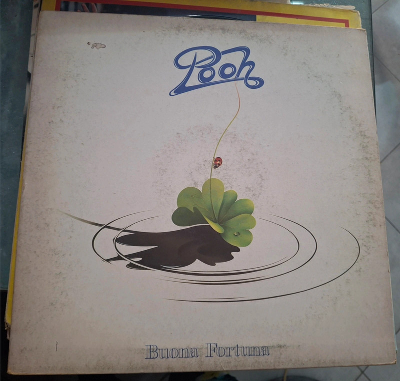 Vinile LP I Pooh - Buona Fortuna 1981 CGD  con Busta Testi