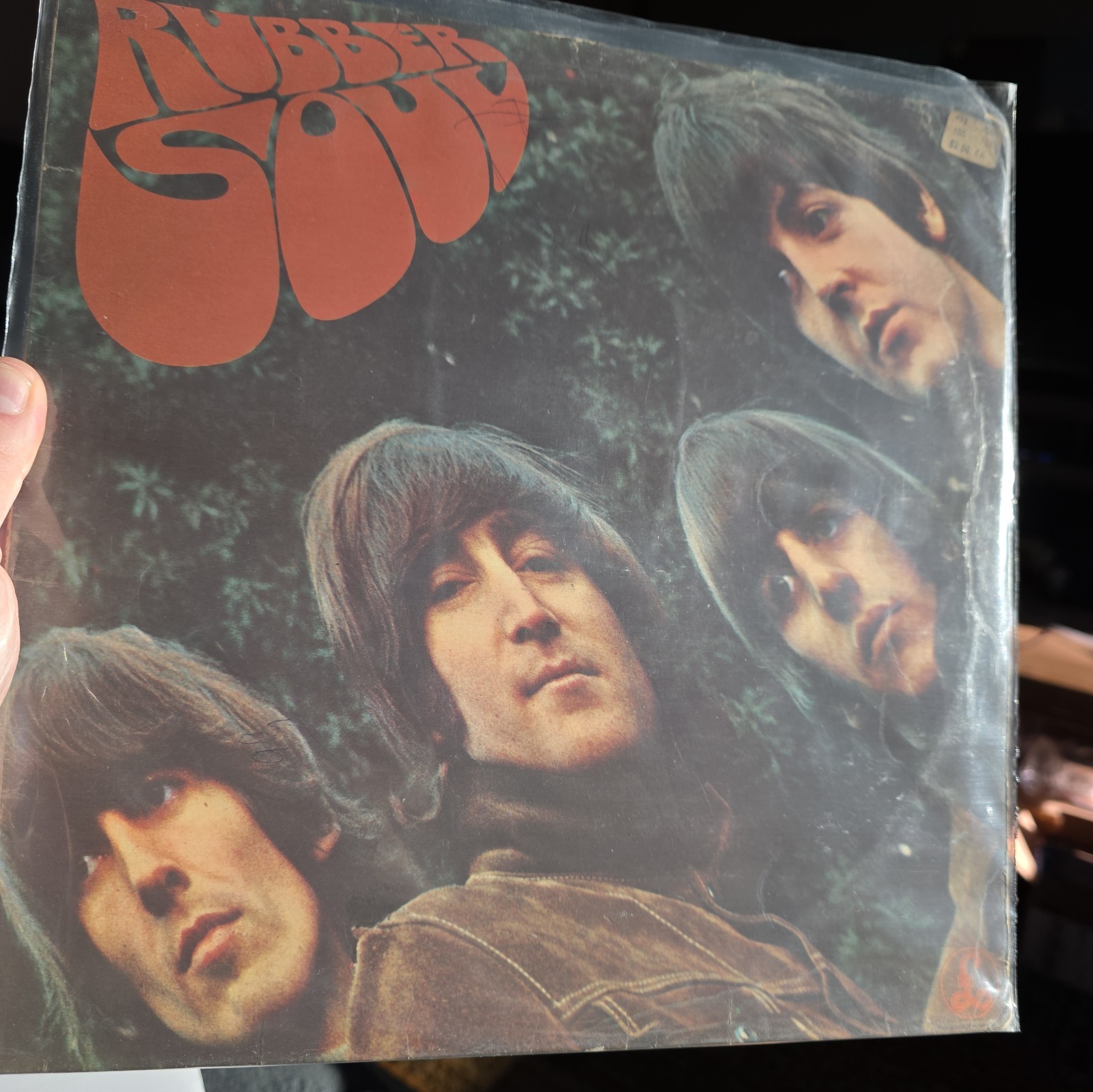 Beatles Rubber Soul  1965 Parlophone EMI PCS 3075 YEX 178/9