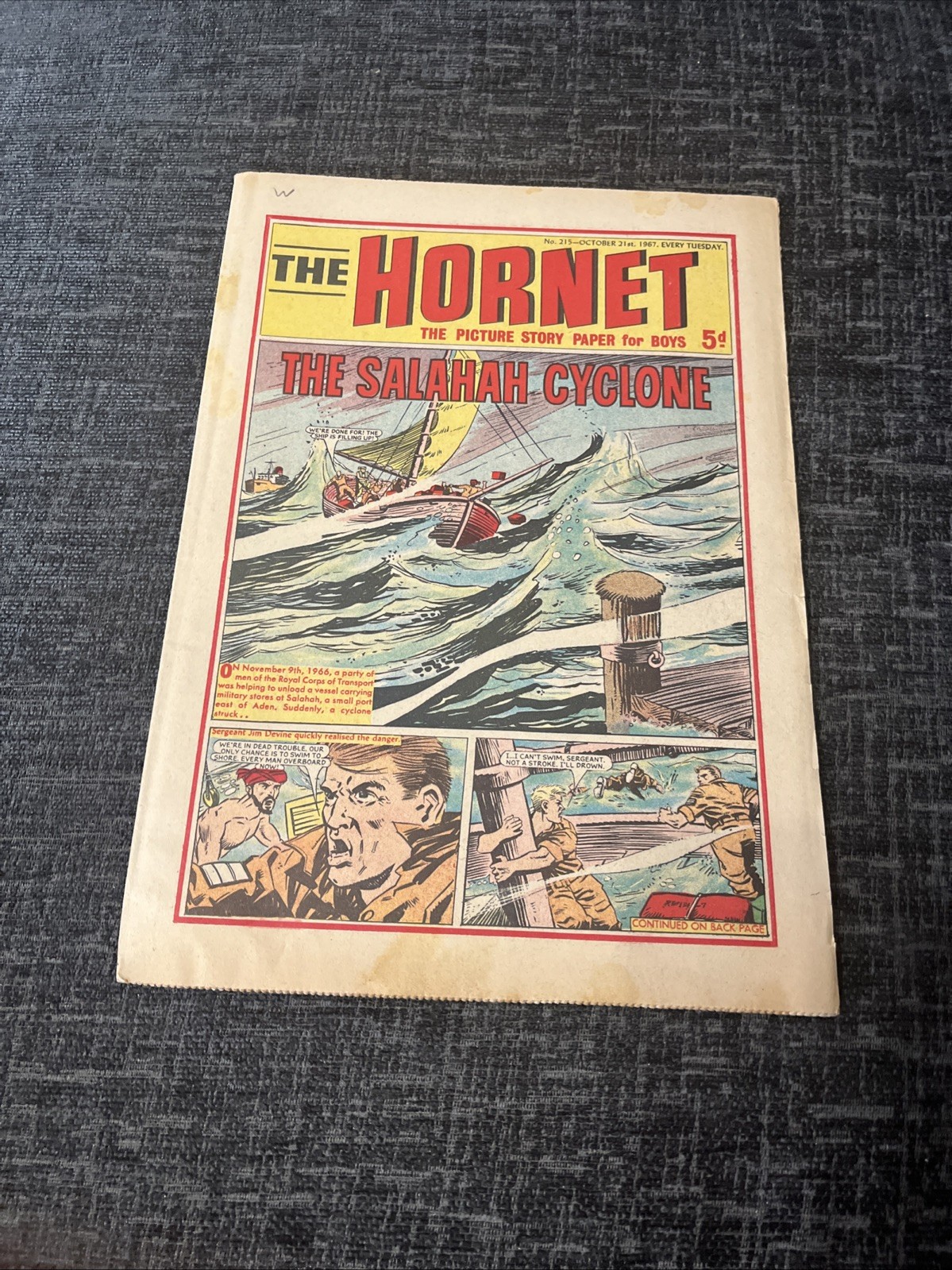 Hornet Comic - #215 - 21 October 1967
