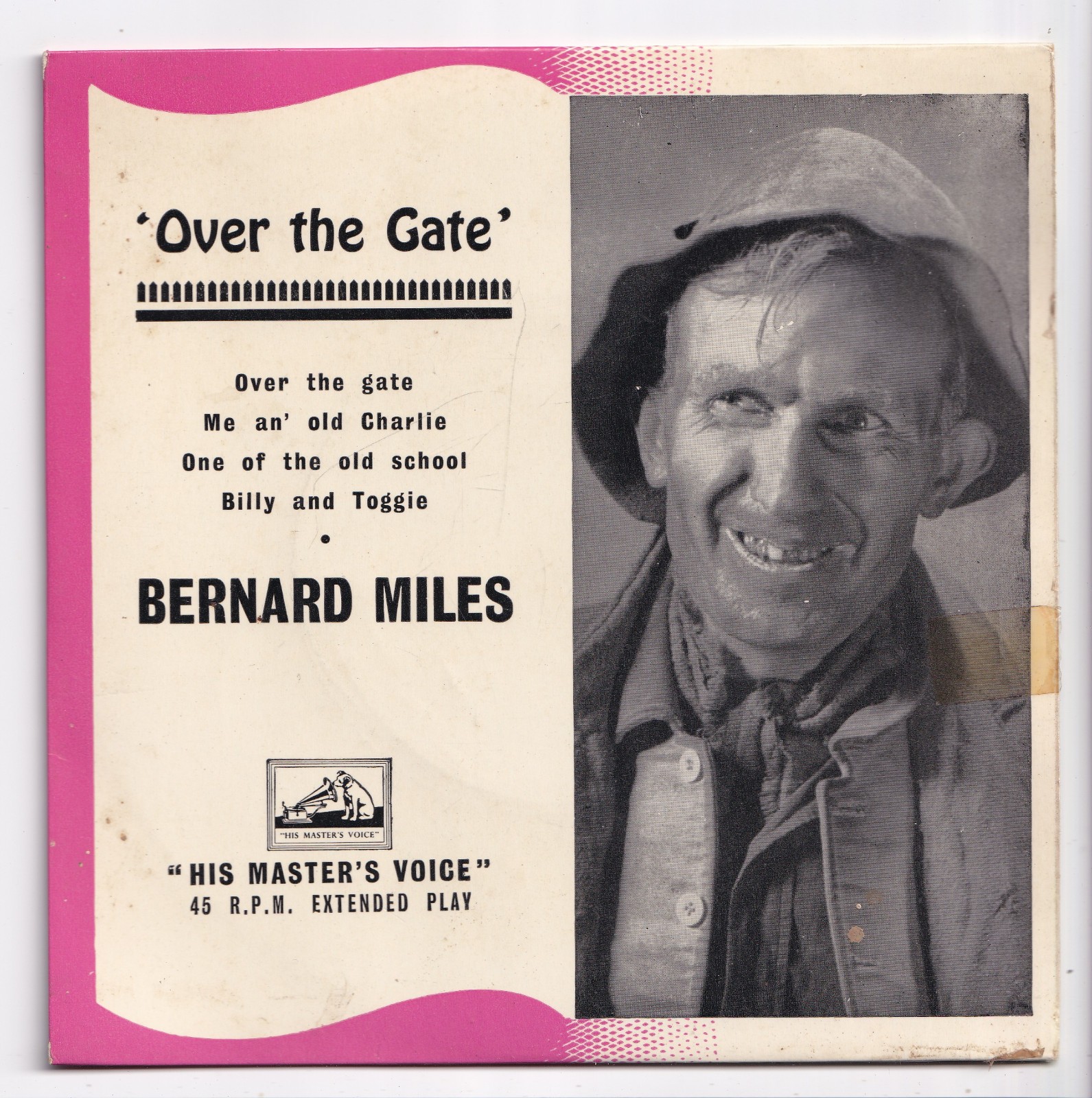 (AR678) Bernard Miles, Over The Gate - 7 inch SLEEVE ONLY
