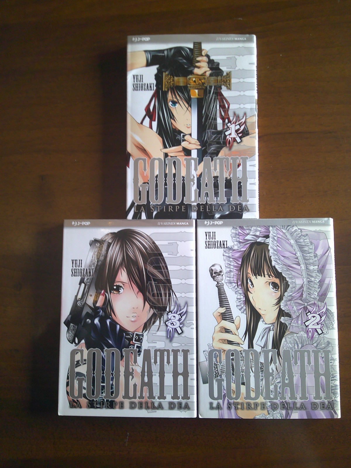 godeath-la stirpe della dea(j-pop,seinen manga,2012-2013)