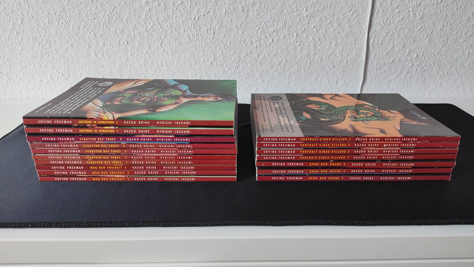 Crying Freeman Collezione 17 Libri 1993-1995 - Come Nuovi | Scrittore e Leggi
